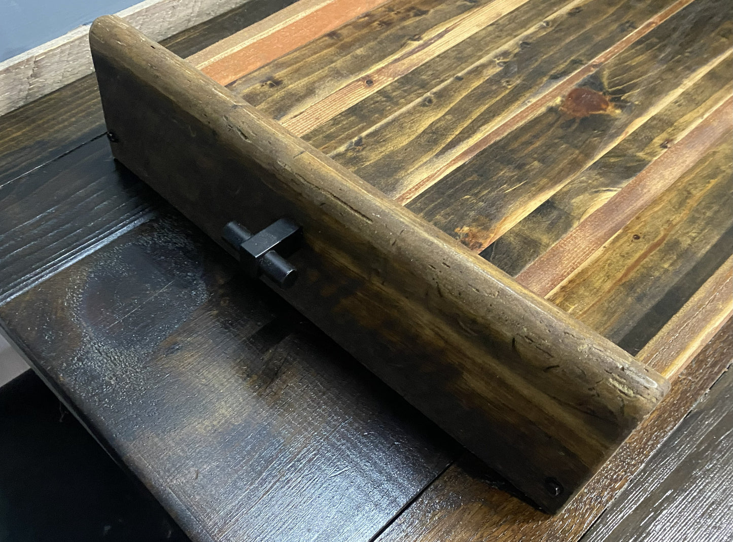 Large Tray made with old step