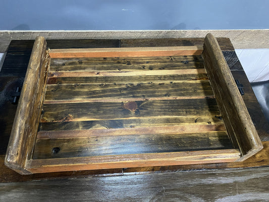 Large Tray made with old step
